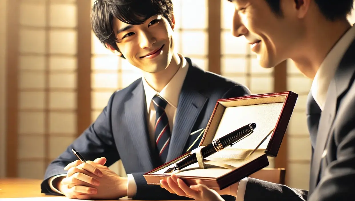 万年筆を男性に贈る意味とは？